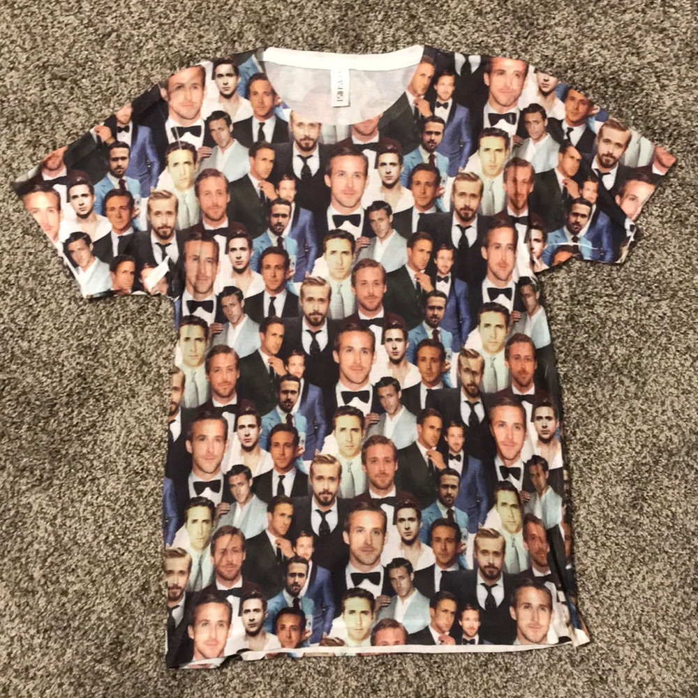 Ryan gosling fan shirt (never worn)